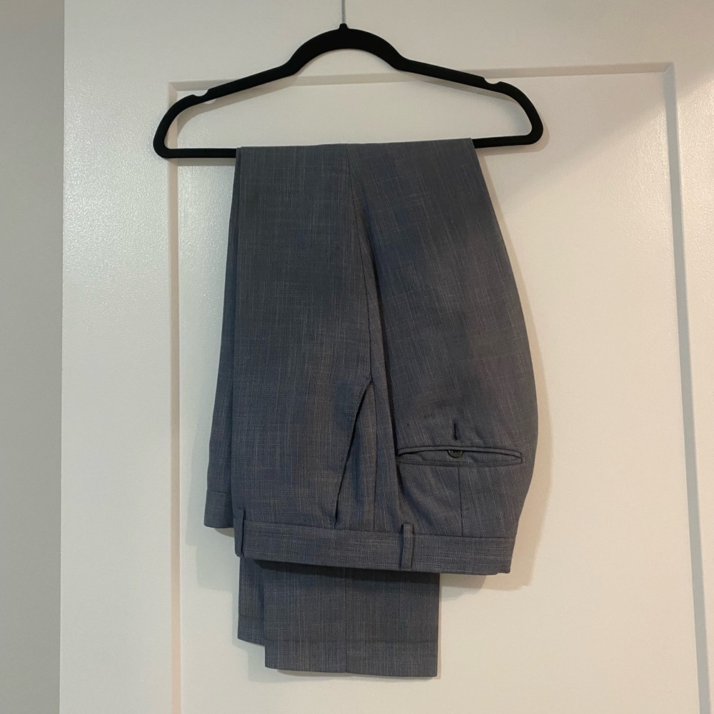 Sophisticated Charcoal Dress Pants for Men